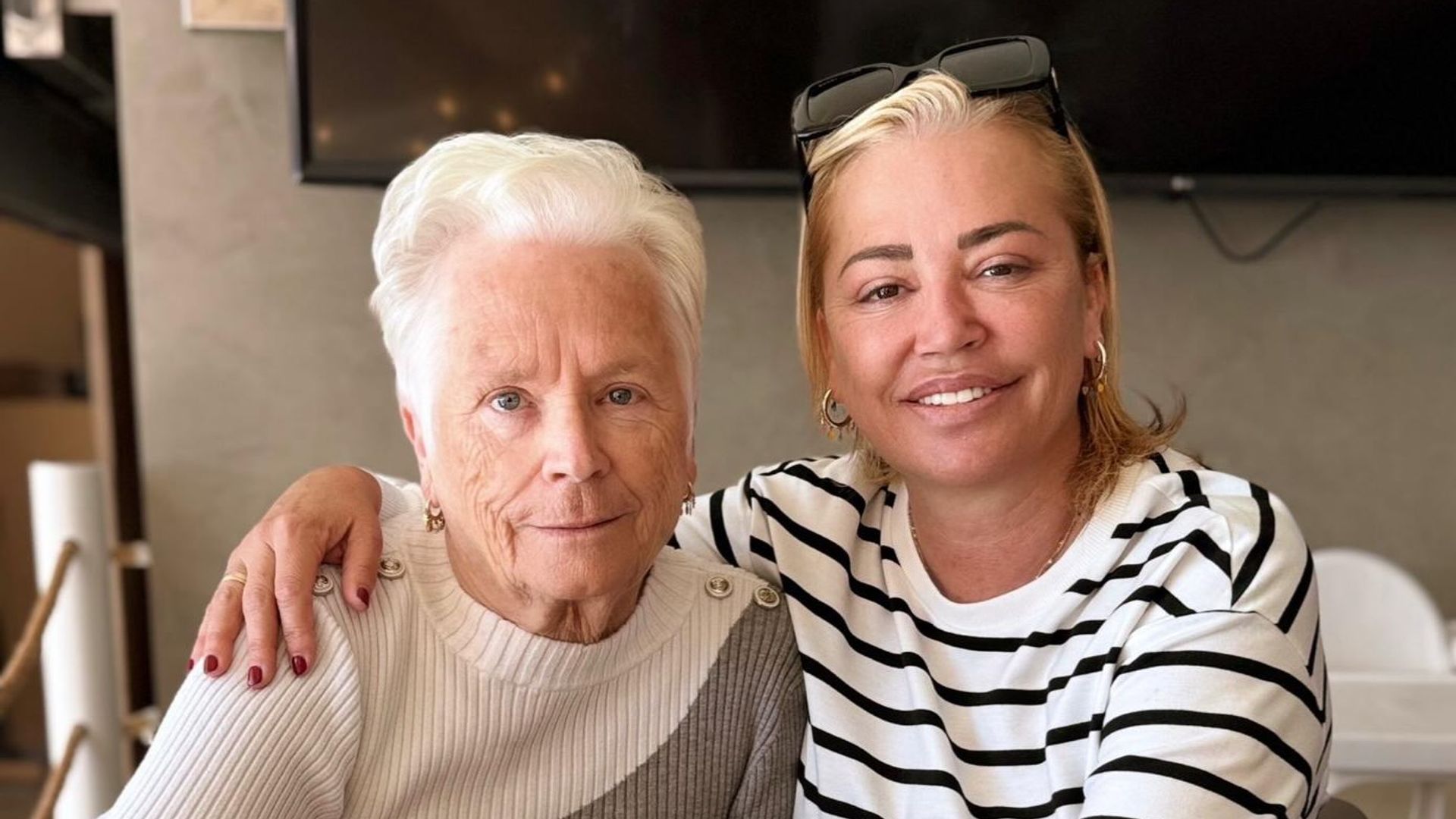 Belén Esteban y su madre, María del Carmen Menéndez