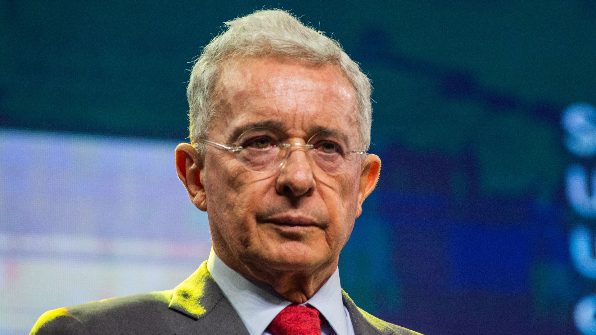 Alvaro Uribe Velez en el Centro Democrático, en agosto 10, 2023