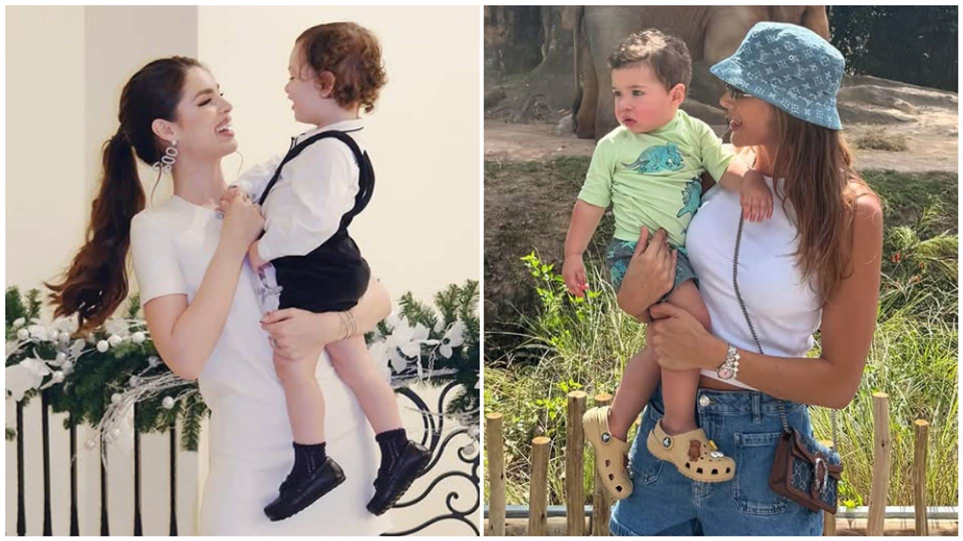 Marquitos y Lorenzo, los hijos de Nadia Ferreira y Daniela Ospina, comparten una bella amistad 