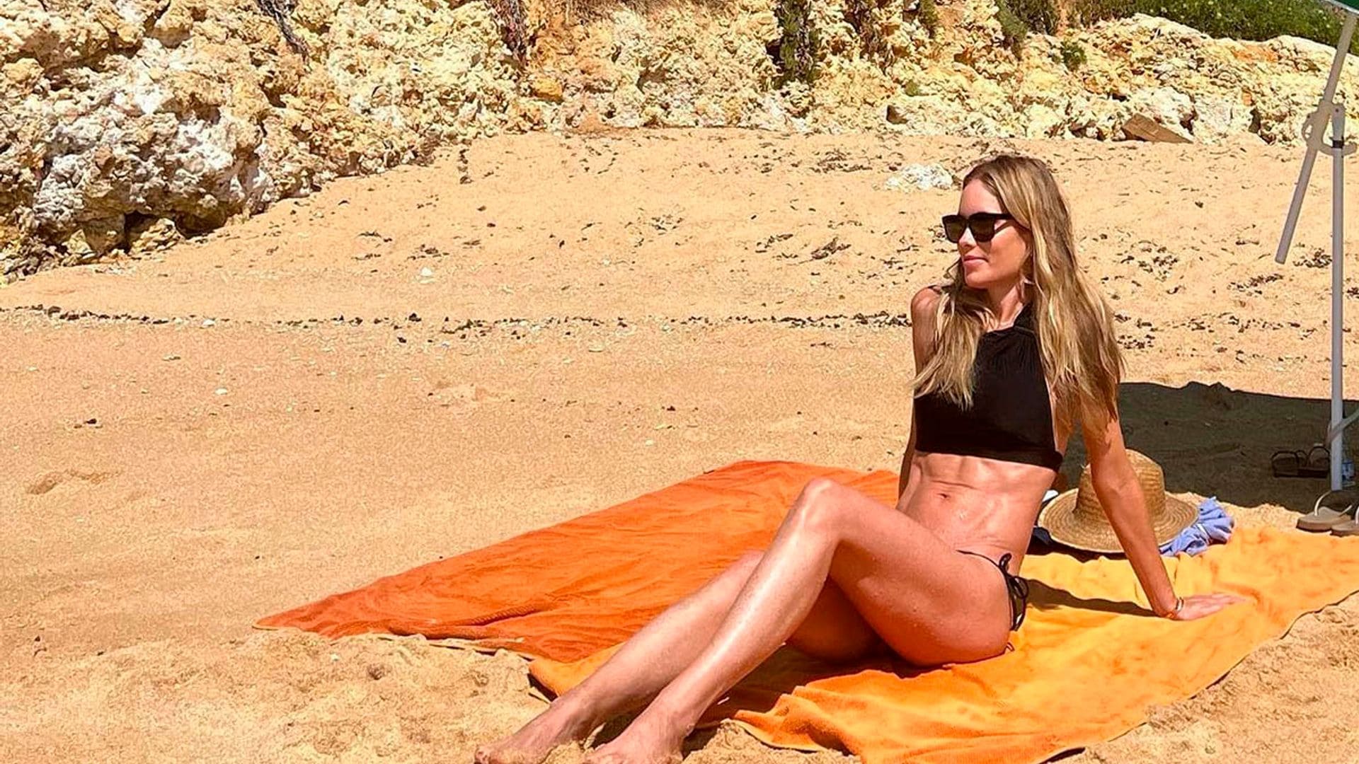 ¡Más en forma que nunca! Luis Figo fotografía a una espectacular Helene Svedin en bikini