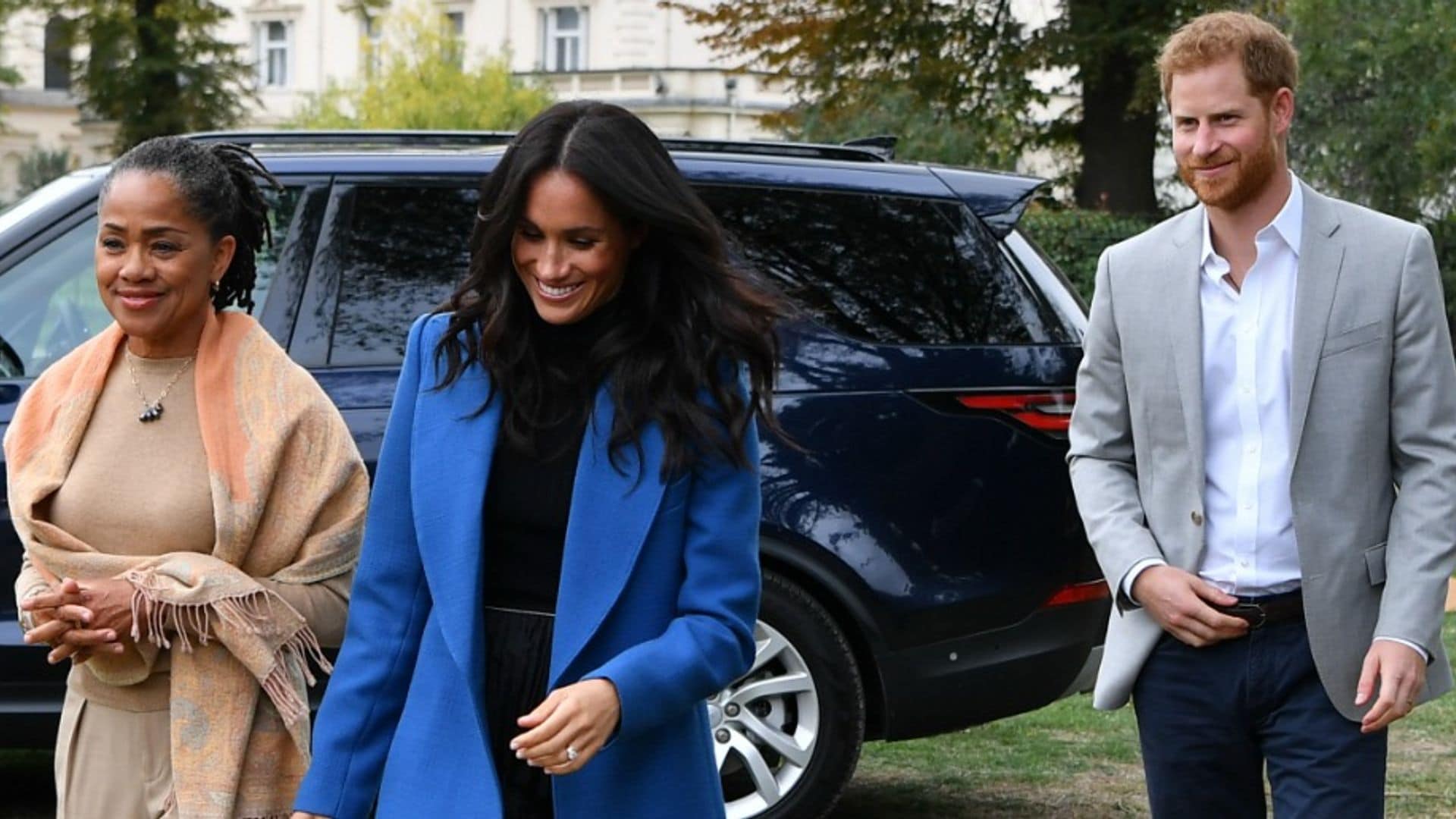 A solo días del regreso de la madre de Meghan Markle a EEUU, alguien especial visita al bebé Archie
