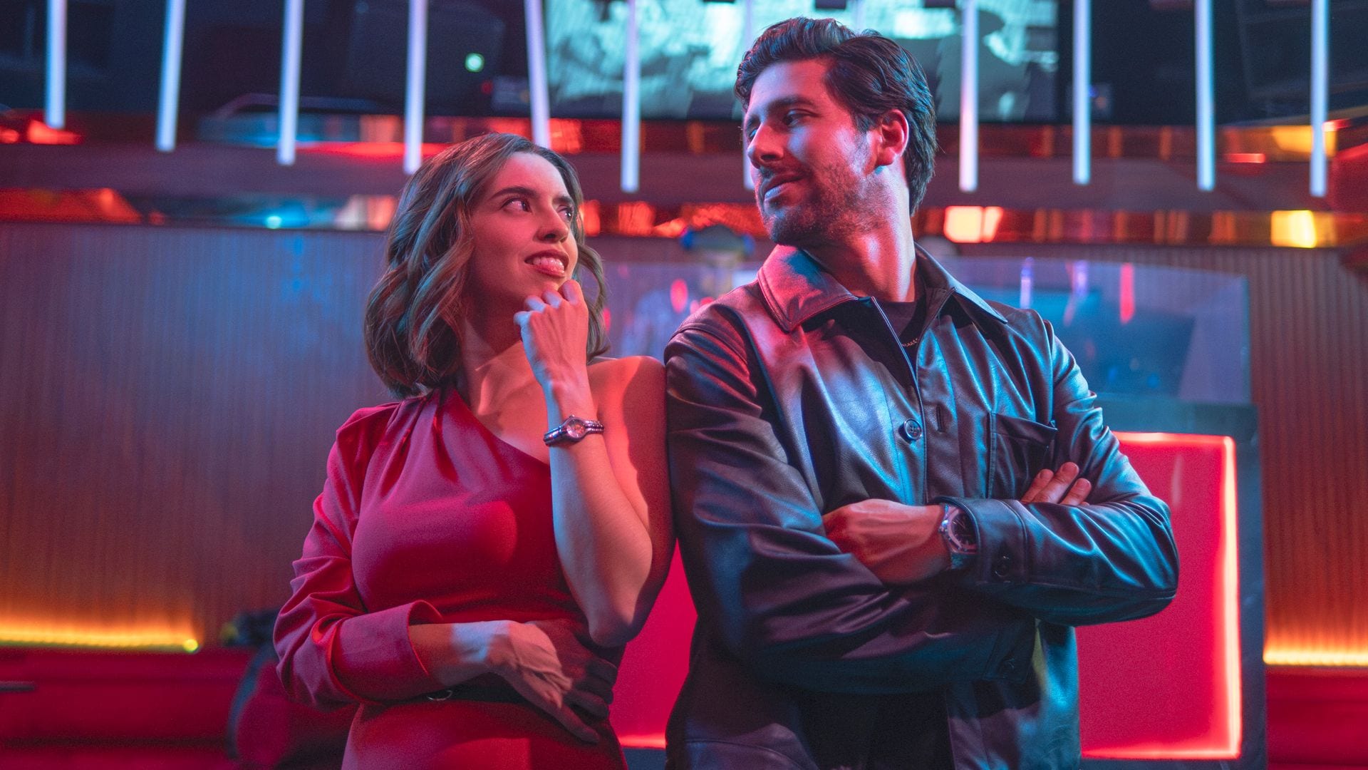 Ana González Bello y Diego Klein en 'Amor de Oficina'.