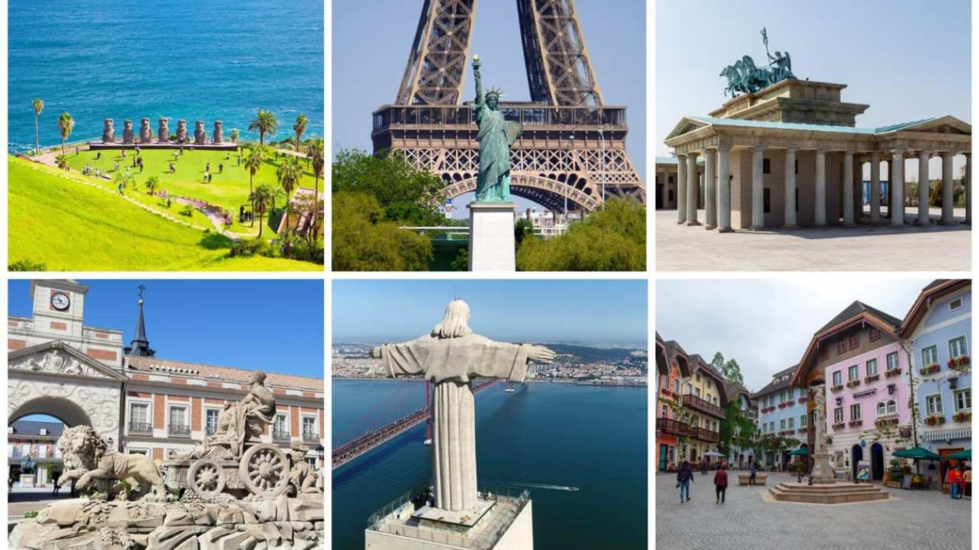 ¿Original o copia? Los monumentos más famosos del mundo tienen su réplica