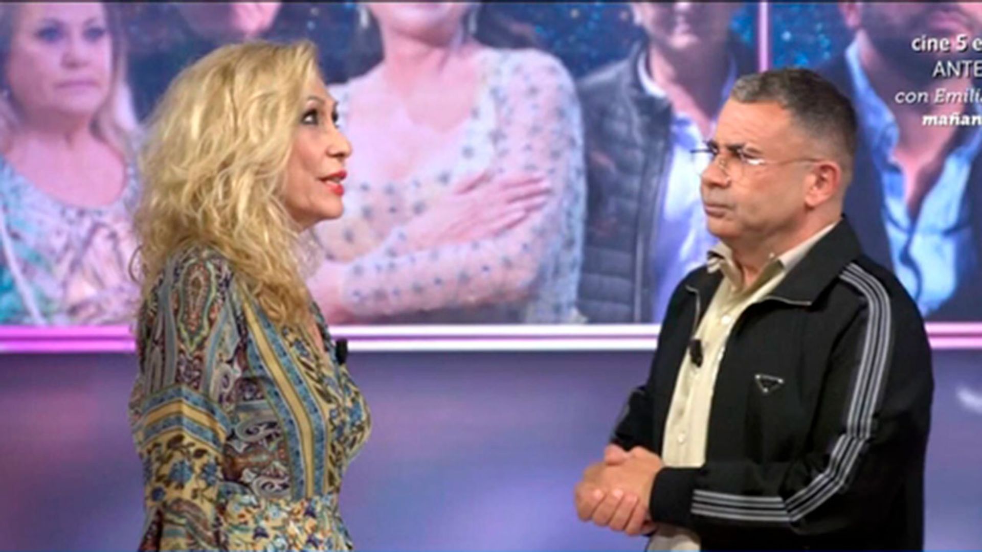 Las duras palabras de Rosario Mohedano tras el abrazo de Jorge Javier  Vázquez con su madre, Rosa Benito