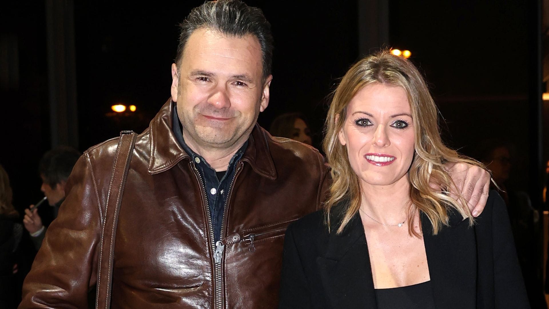 Iñaki López y Andrea Ropero