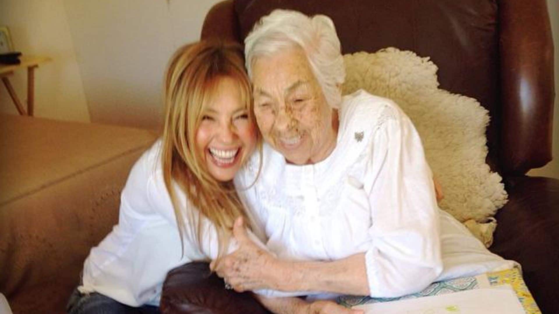 Fallece abuela de Thalía a los 104 años