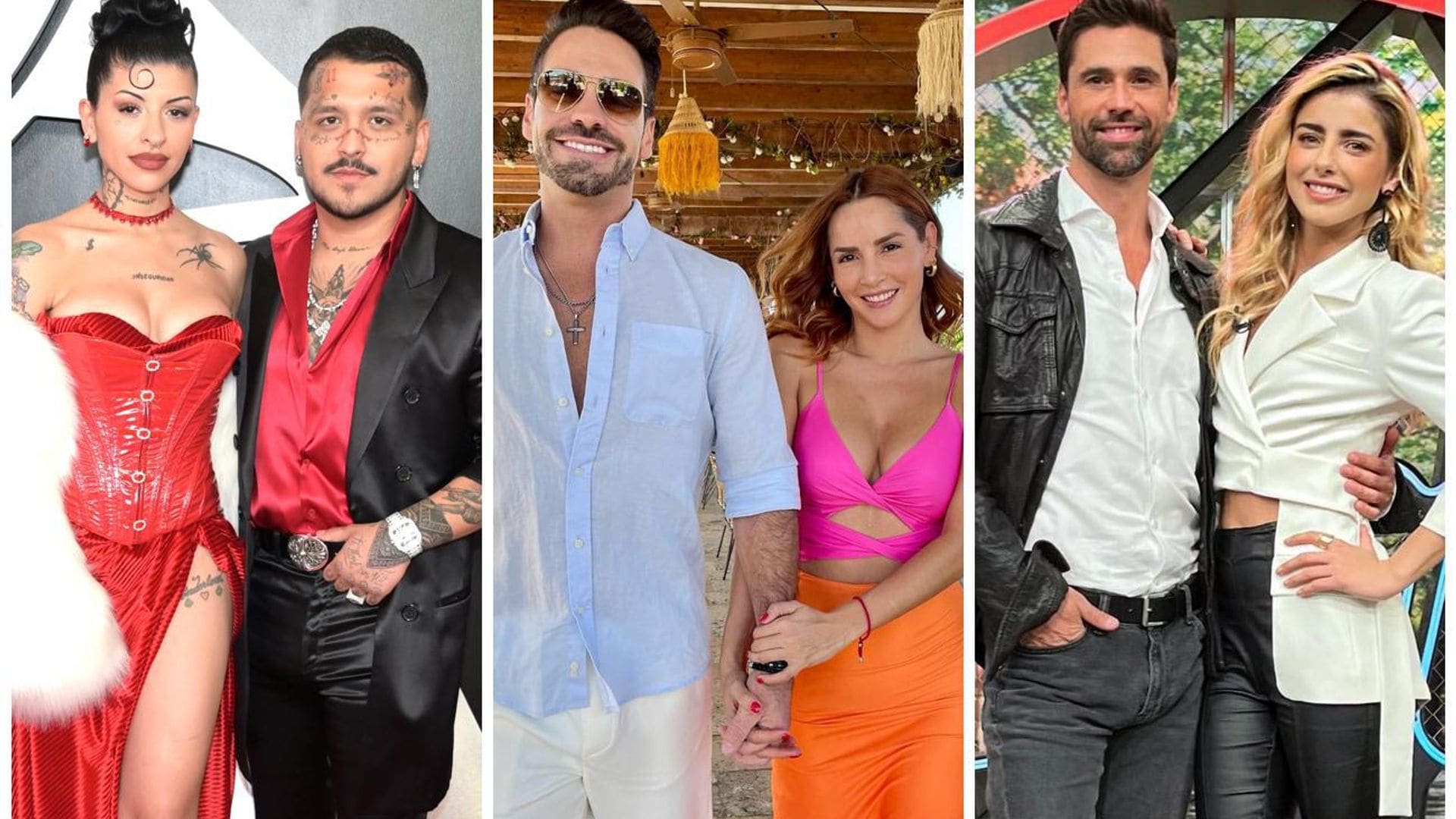 Parejas de famosos que celebrarán su primer San Valentín juntos