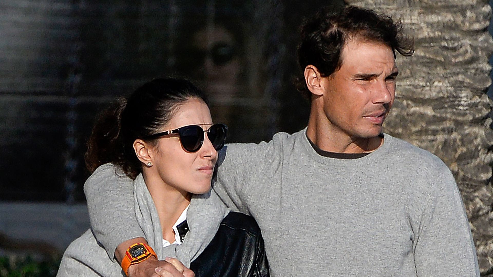 Rafael Nadal and Maria Francisa Xisca Perello in Palma de Mallorca on Thursday, 13 February 2020.