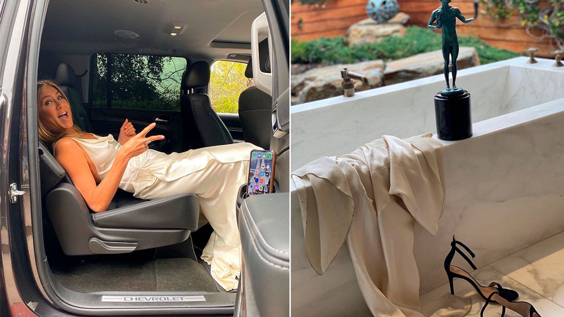 La reacción de los fans de Jennifer Aniston al ver esta foto de su vestido