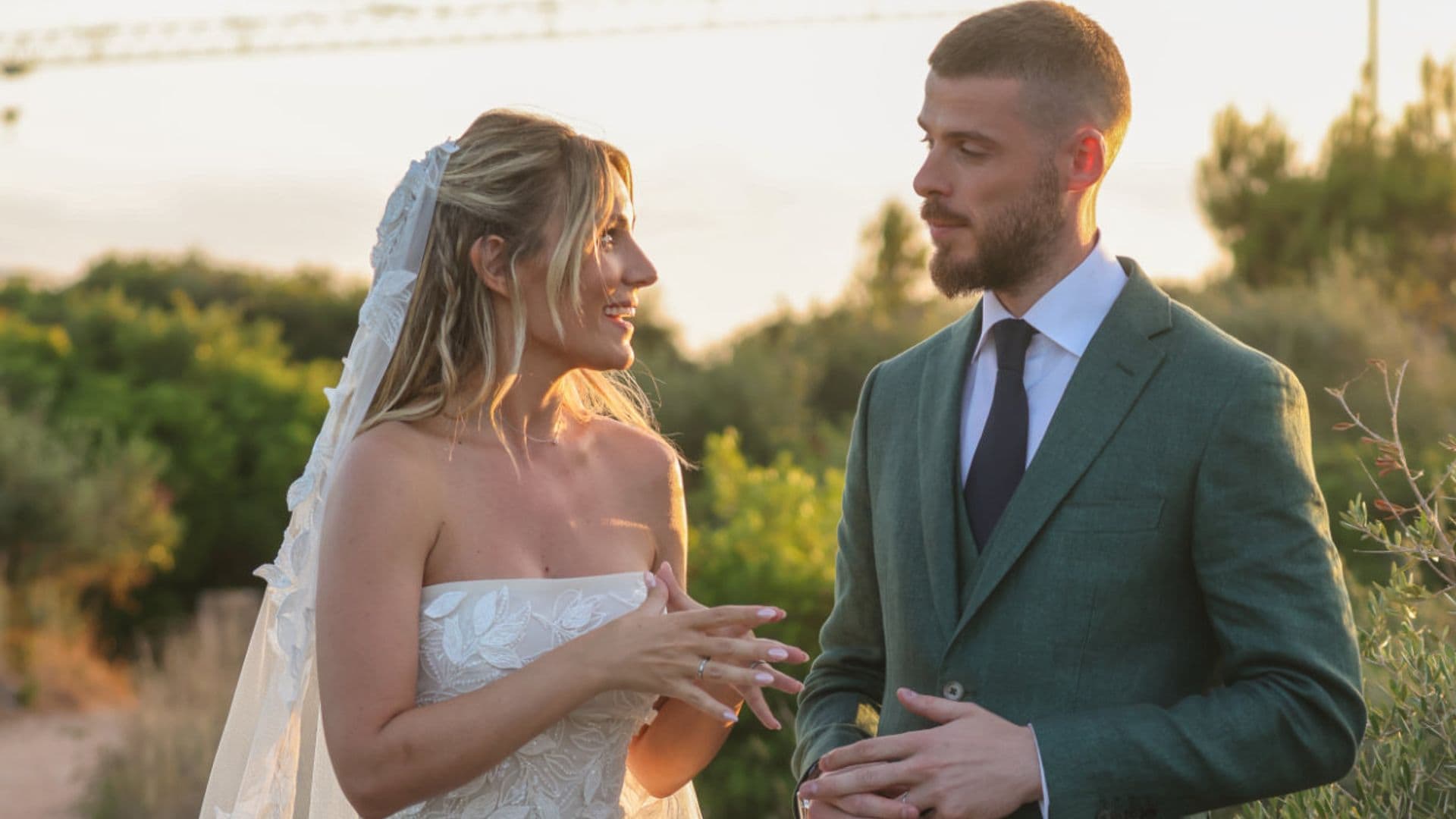 El curioso detalle en las imágenes de la boda de Edurne y David de Gea que no ha pasado desapercibido