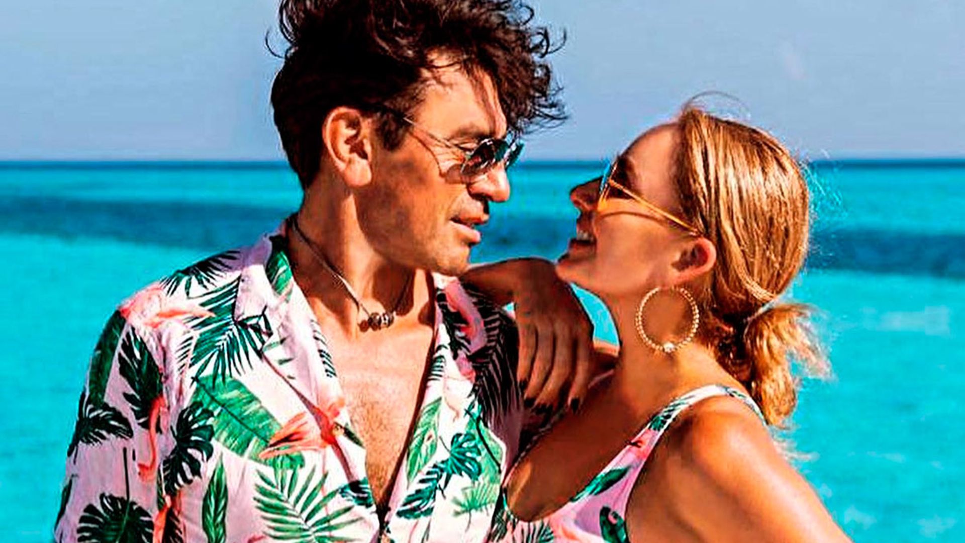 Desde el Caribe, Elizabeth Álvarez y Jorge Salinas celebran 12 años de casados