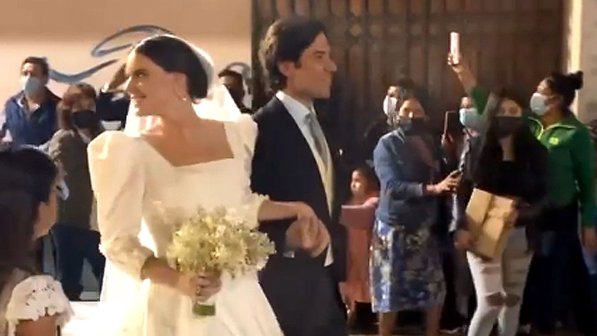 La gran boda, con desfile y fuegos artificiales, de Belén Barnechea y Martín Cabello de los Cobos en Perú