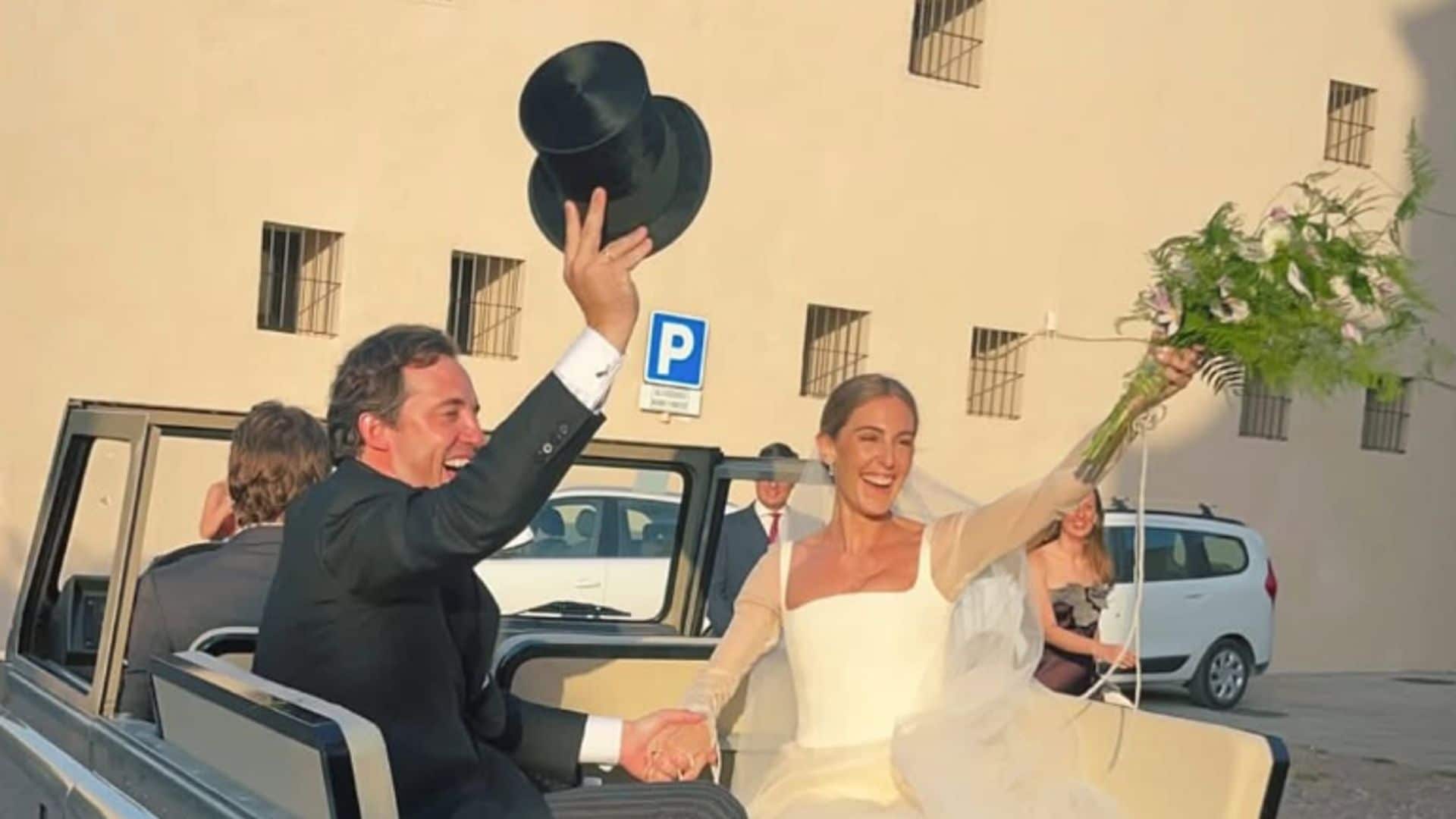 La boda de Victoria Ortiz con amigas de toda la vida: desde Inés Domecq a Claudia Osborne