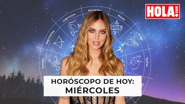 Chiara Ferragni en primer plano, de fondo la rueda del zodiaco