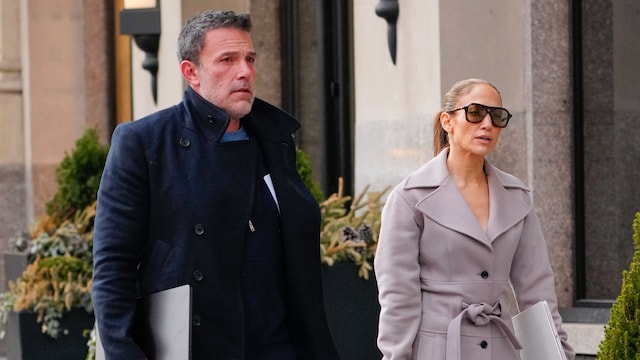 Ben Affleck y Jennifer Lopez paseando por Nueva York el 29 de marzo de 2024