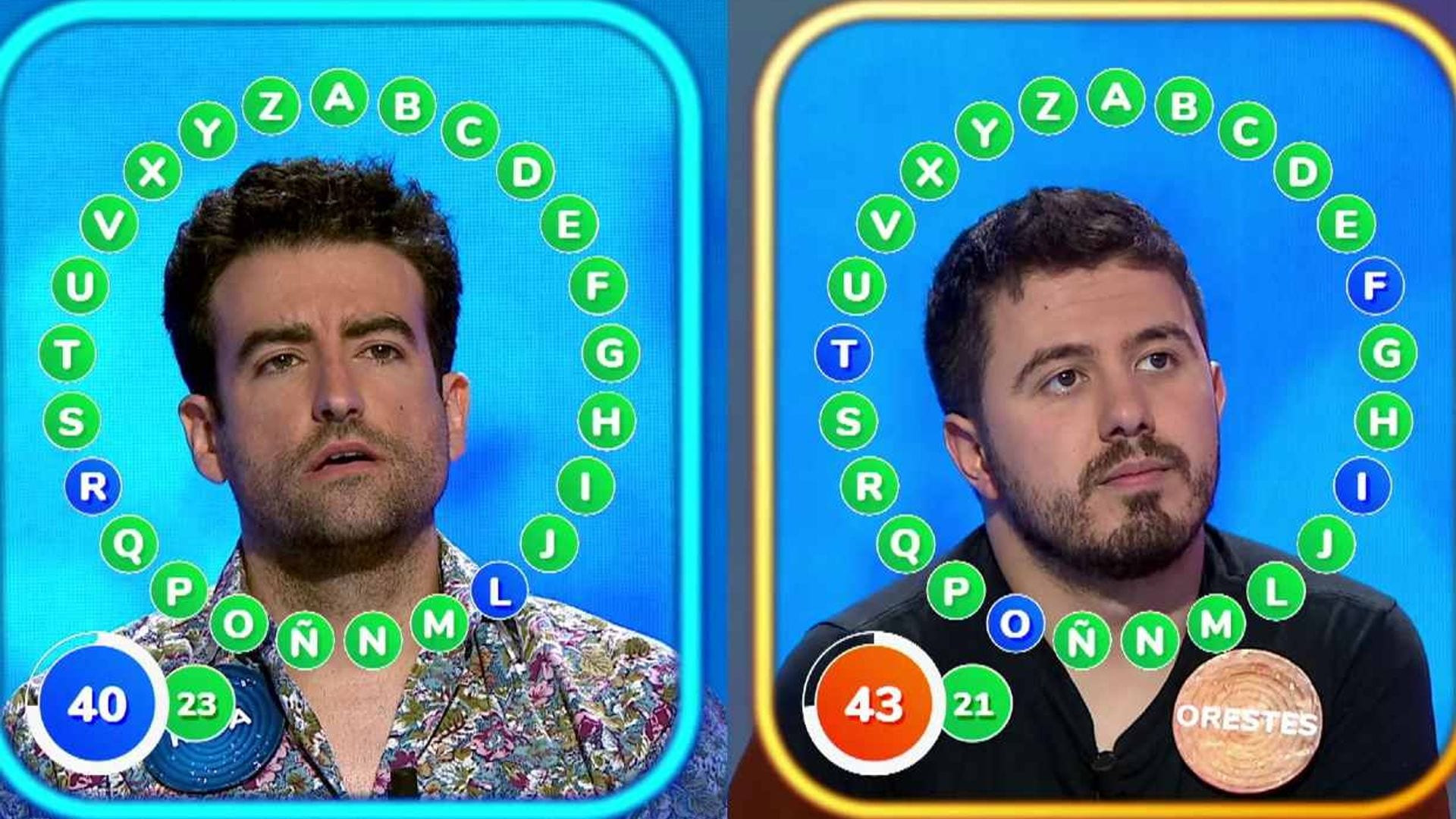 Estos son los invitados de 'Pasapalabra' que entregarán hoy el bote a Orestes o a Rafa