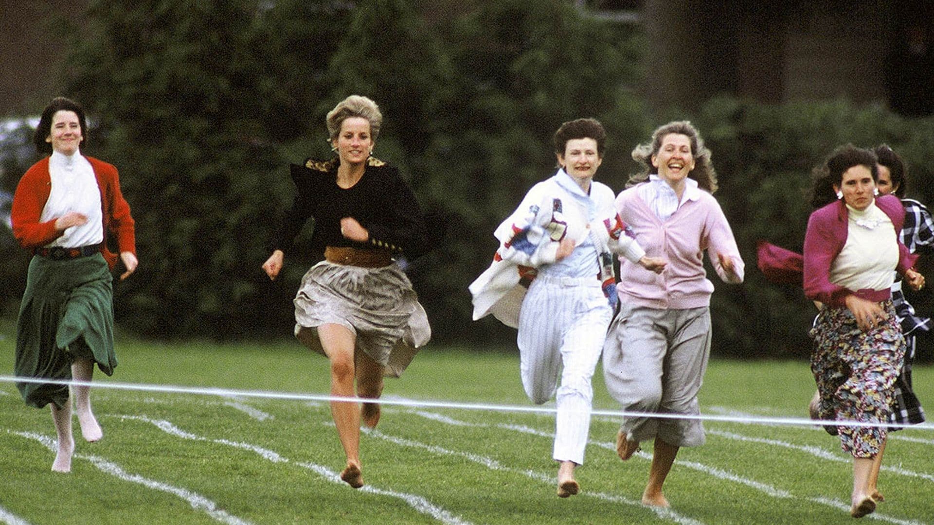 El día en que la princesa Diana se convirtió en la mejor atleta para ayudar al príncipe Harry