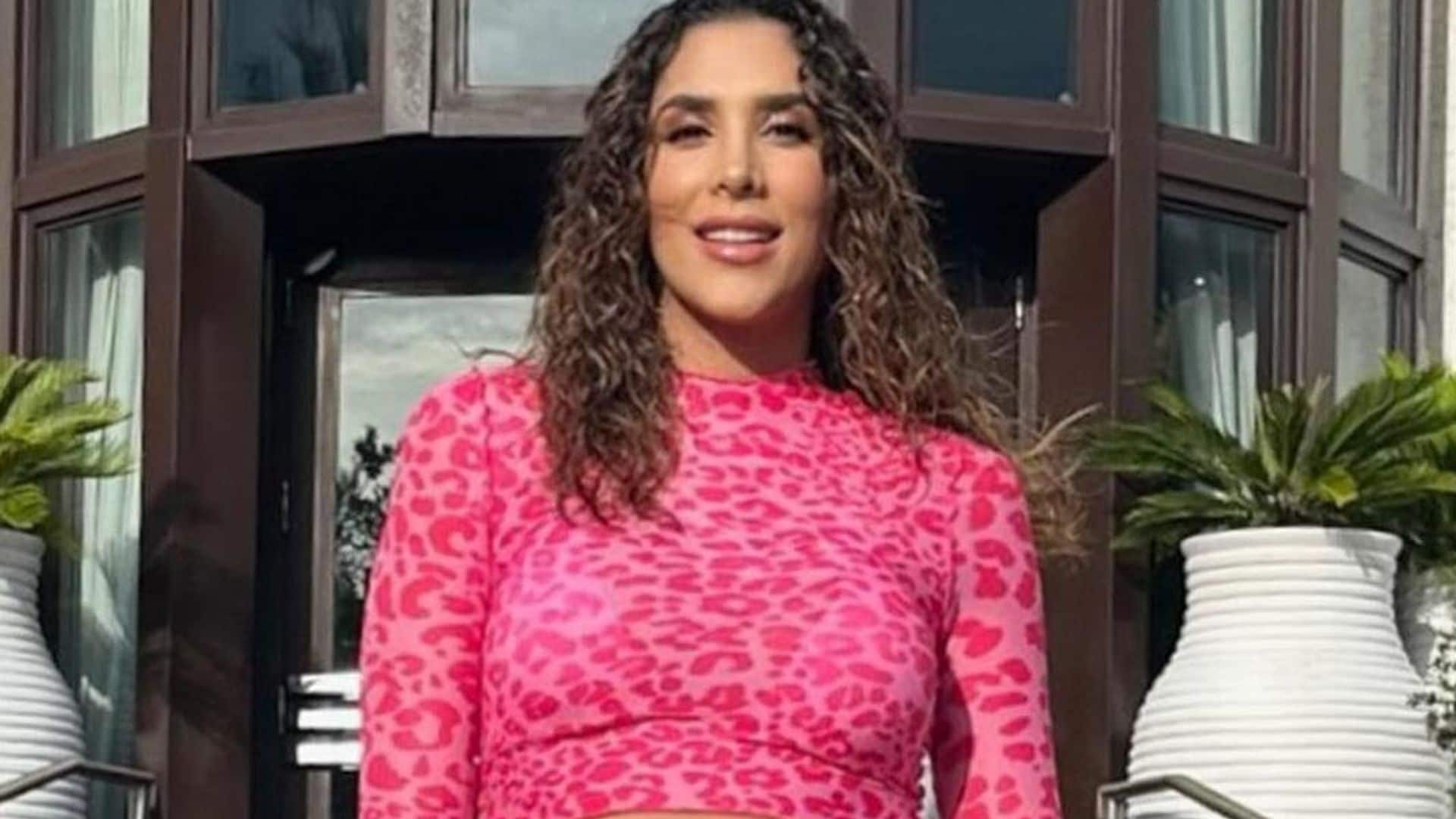 Daniela Ospina muestra su espectacular figura a unas semanas de haber dado a luz