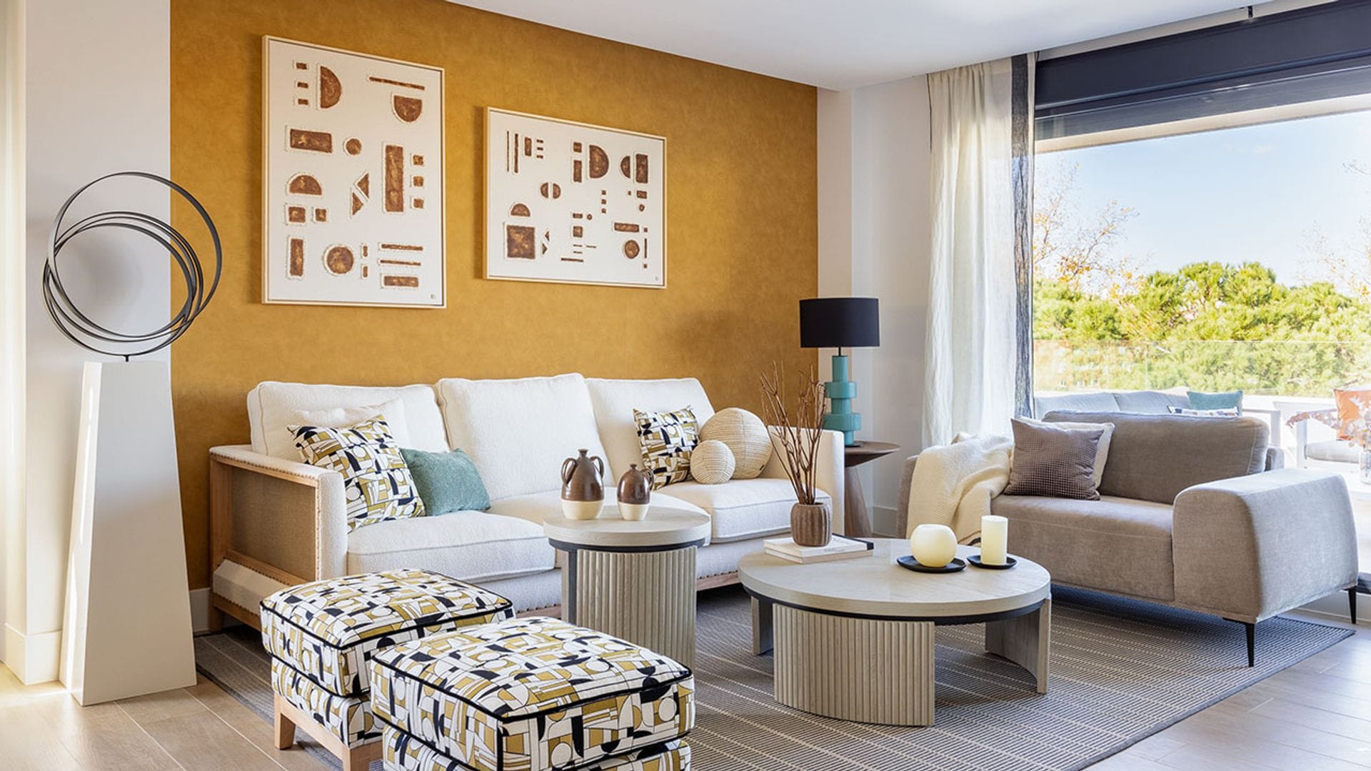 Un trabajo de interiorismo sin obra: de piso nuevo y frío de promotora a uno lleno de vida