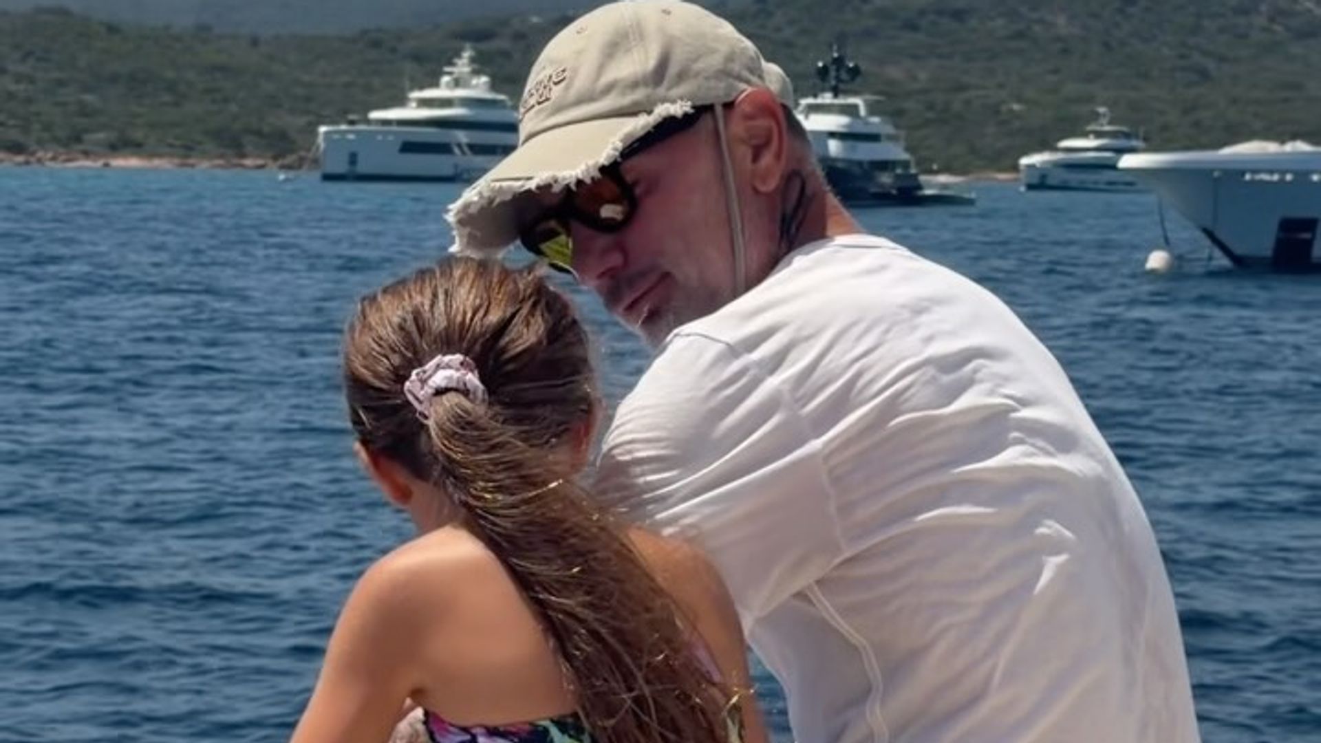 Gianluca Vacchi le dedicó un emotivo mensaje a su hija Blu por su sexto cumpleaños.
