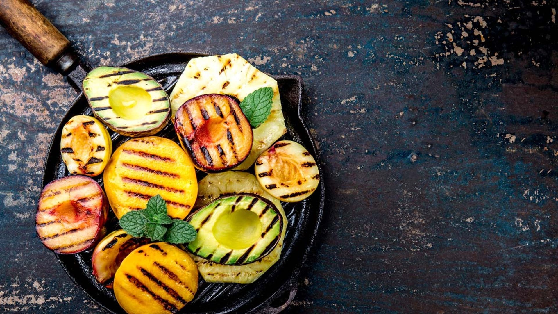 Fruta variada a la parrilla