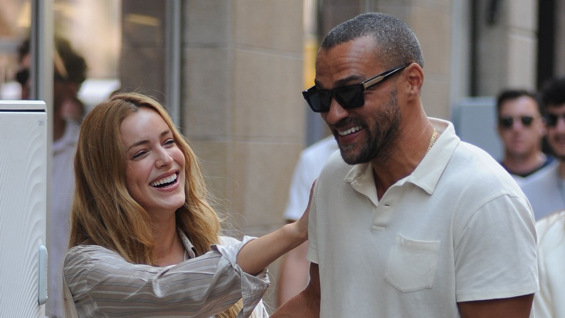 IMÁGENES EXCLUSIVAS. Primeras fotos de Alejandra Onieva, embarazada, junto a Jesse Williams tras su boda secreta en Los Ángeles