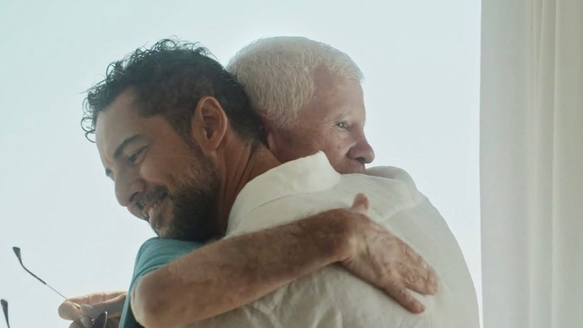 David Bisbal con su padre
