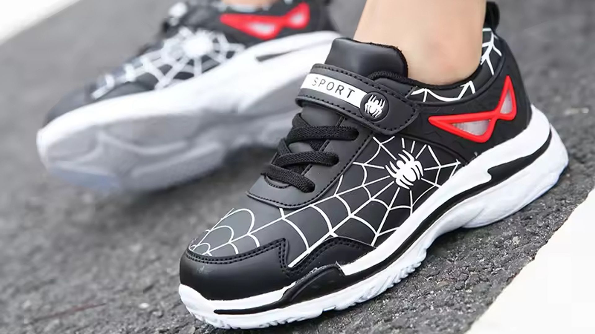 Hombre Araña Tenis De Luces Para Hombre Zapatillas Niño Luces