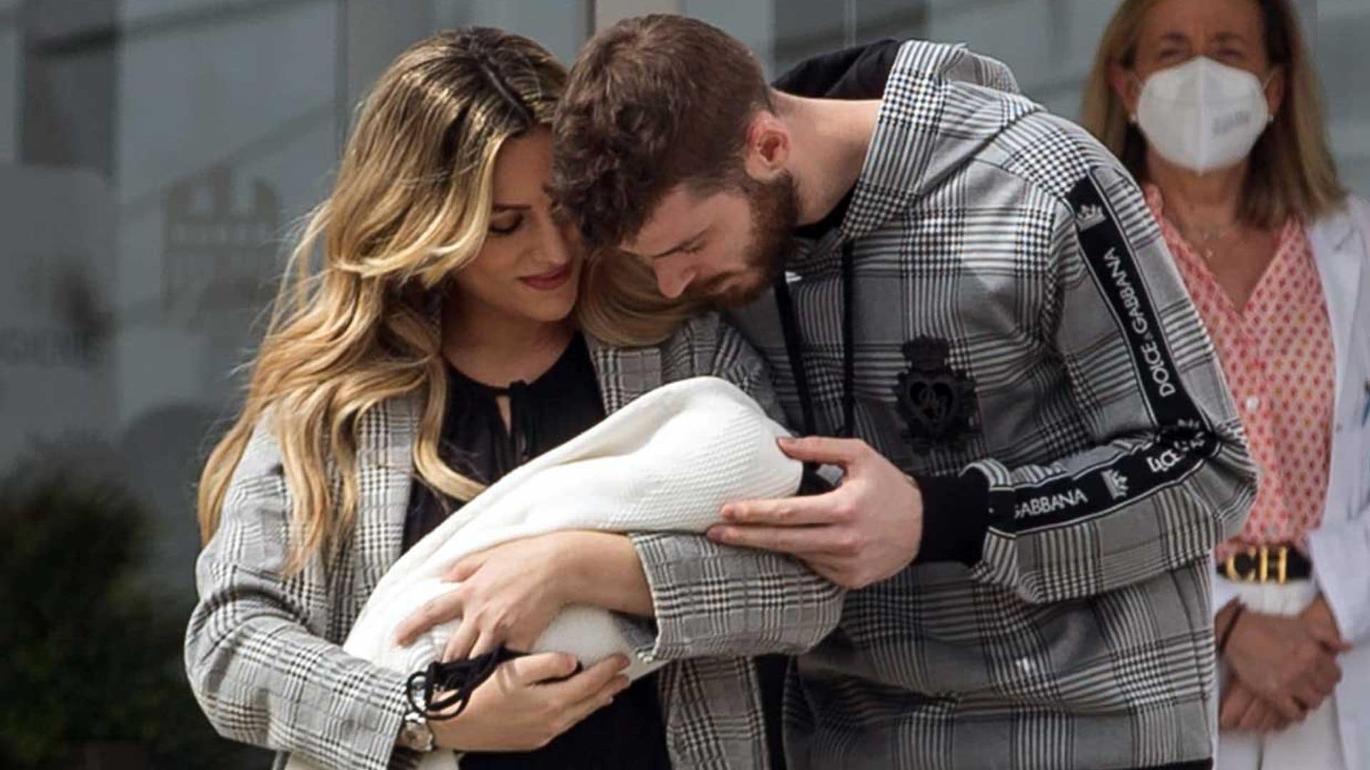 Las bonitas palabras de Edurne a De Gea: ' Llevas unos días siendo padre y ya puedo decir que eres el mejor'