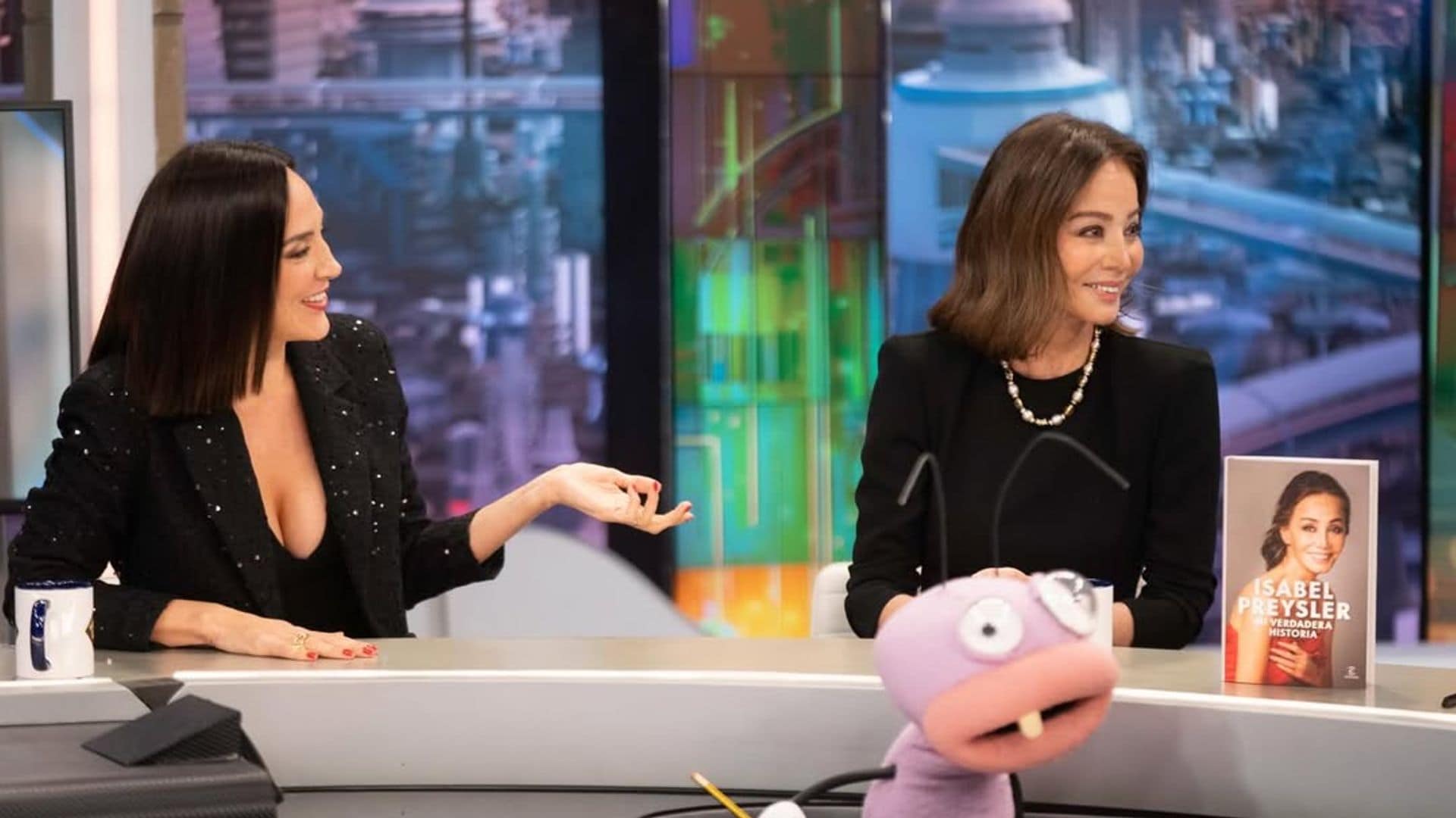 Isabel Presyler y Tamara Falcó, en 'El Hormiguero'