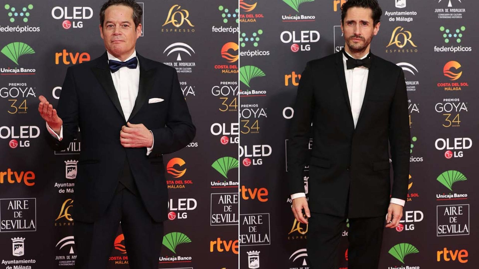 ¿Cómo reaccionan los nominados cuando no ganan? Juan Diego Botto y Jorge Sanz nos lo cuentan con gran sentido del humor
