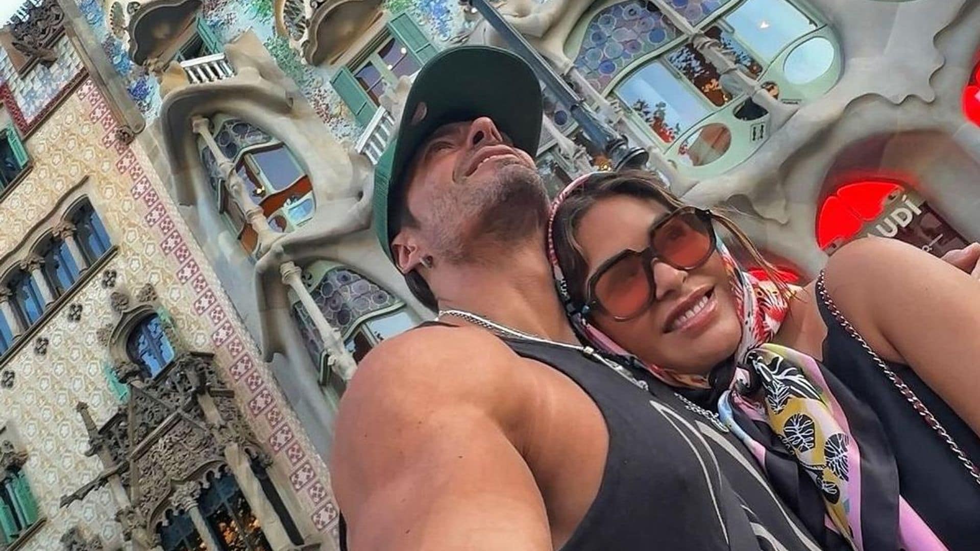 Más enamorada que nunca, Galilea Montijo se divierte con su novio en Barcelona