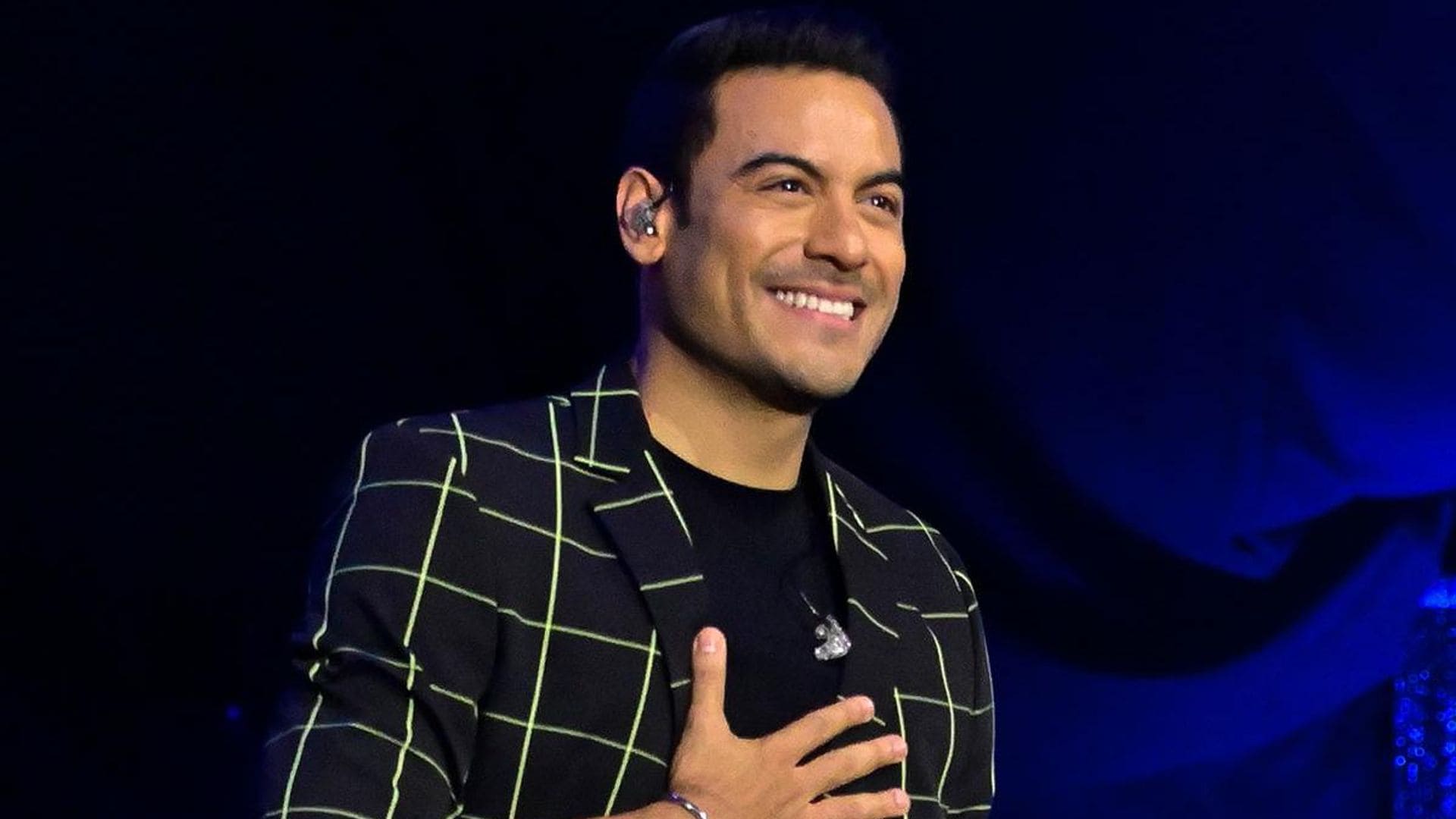 Leoncito, el invitado más especial del último concierto de Carlos Rivera