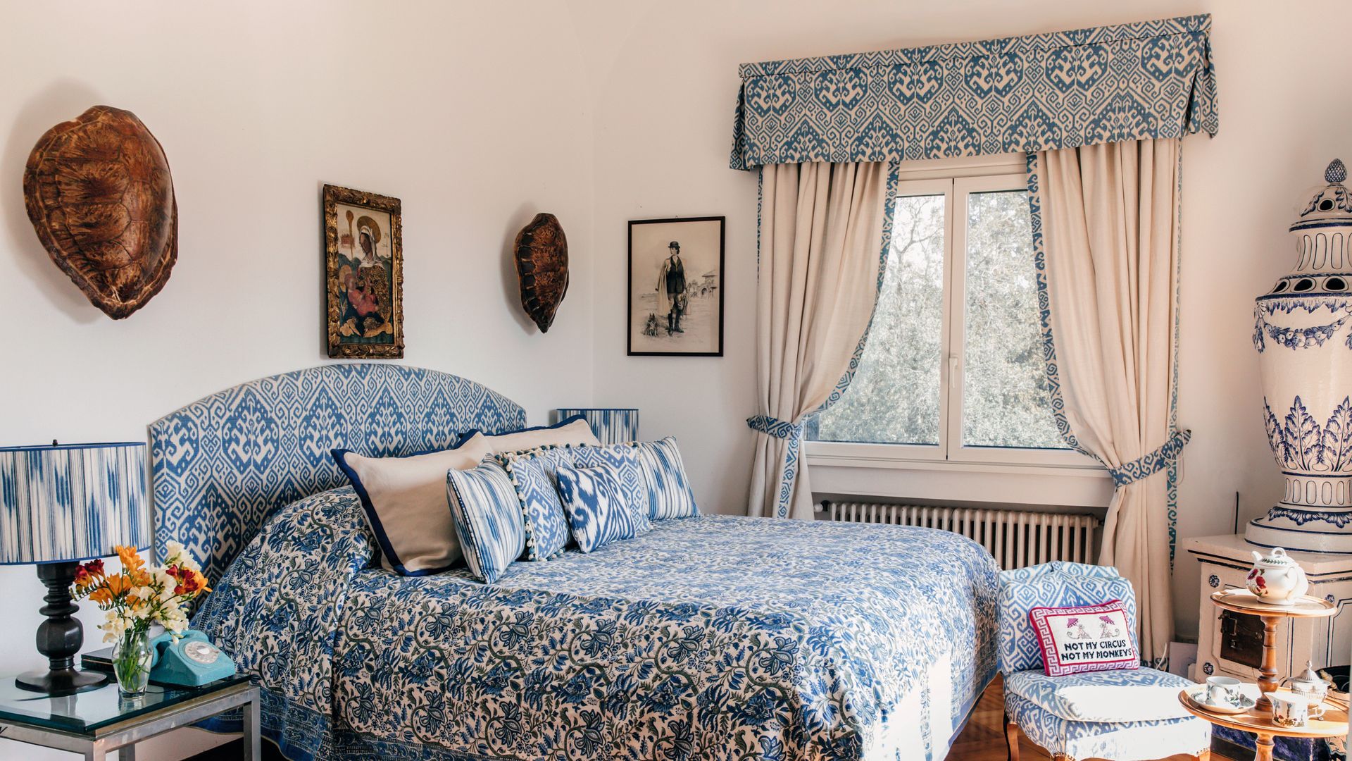 El dormitorio de Maria Sole Torlonia