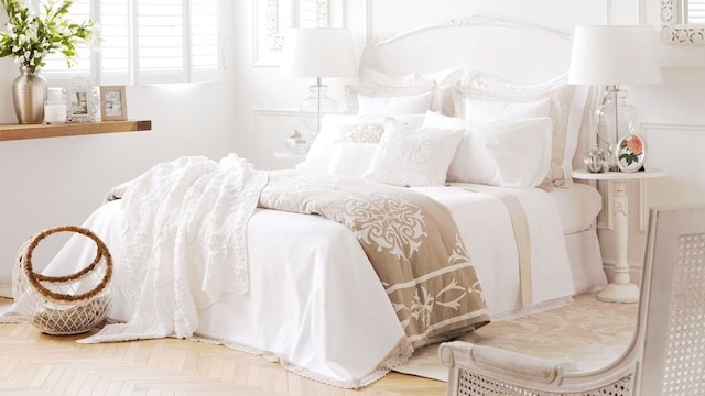 Habitación decorada en blanco de ZARA HOME