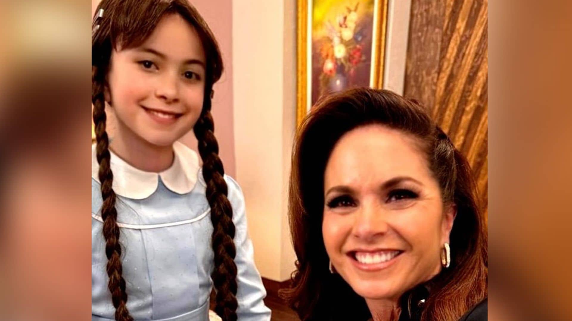 Así fue el emotivo encuentro entre Lucero y 'Chispita', a más de 40 años de la exitosa telenovela