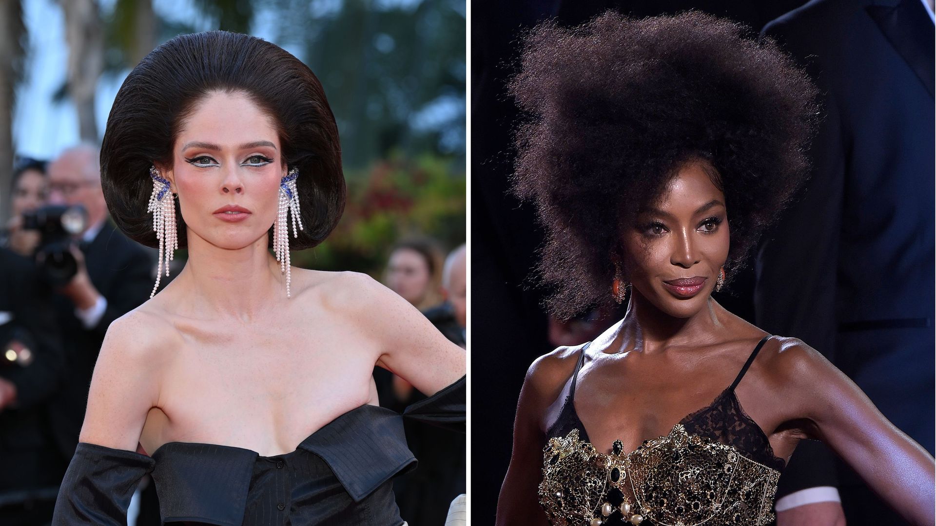 Naomi Campbell y Coco Rocha conquistan Cannes con los looks más atrevidos
