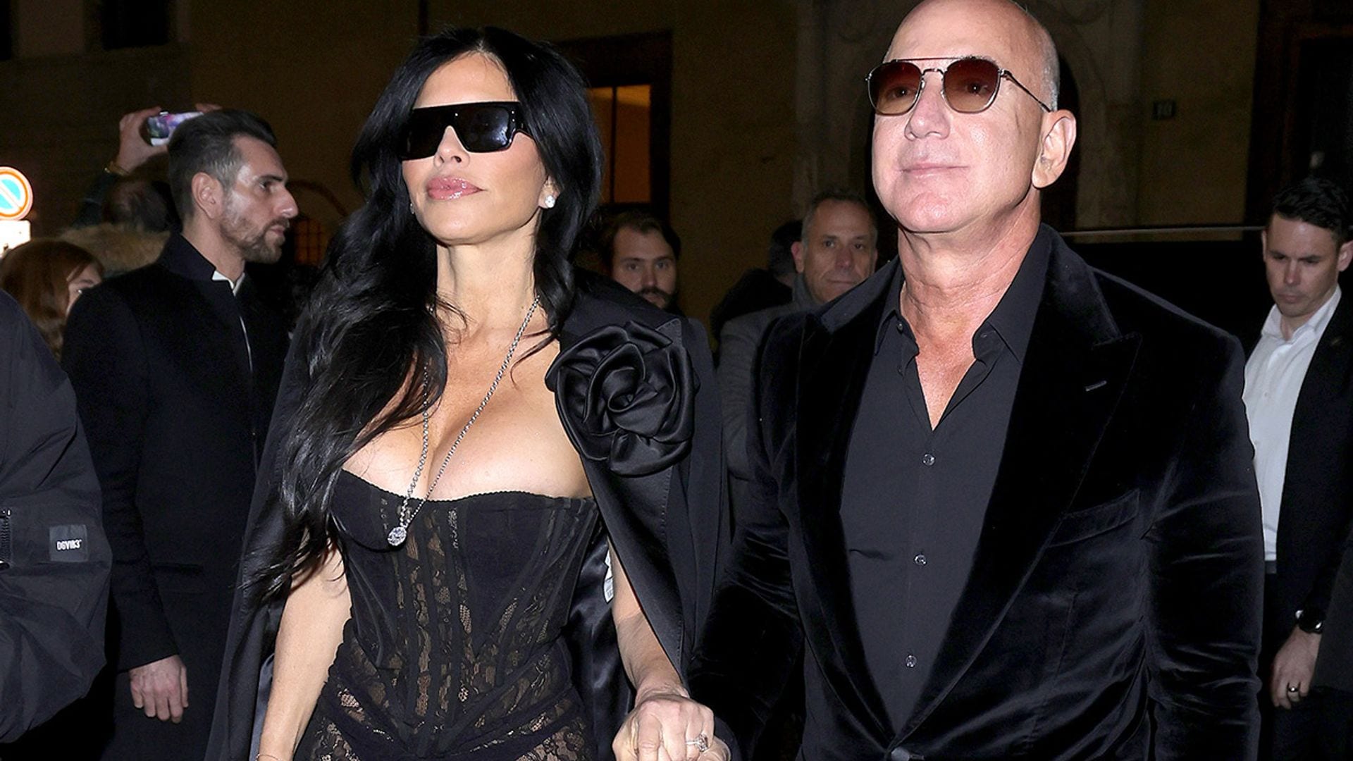 El provocativo look de Lauren Sanchez en Milán, donde celebró el 60 cumpleaños de Jeff Bezos