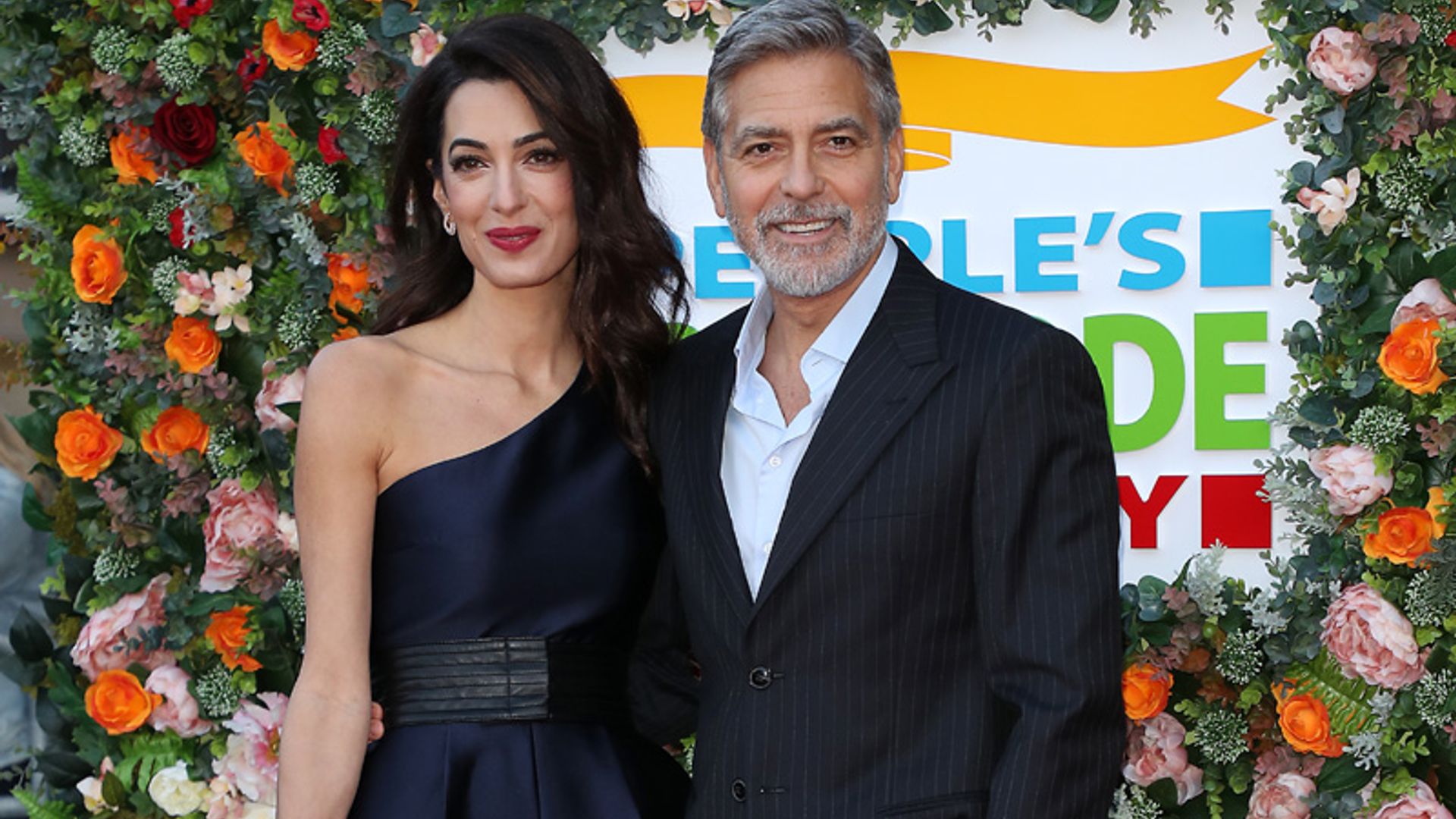El look (con truco) de Amal Clooney o cuando un mono es mejor que un vestido