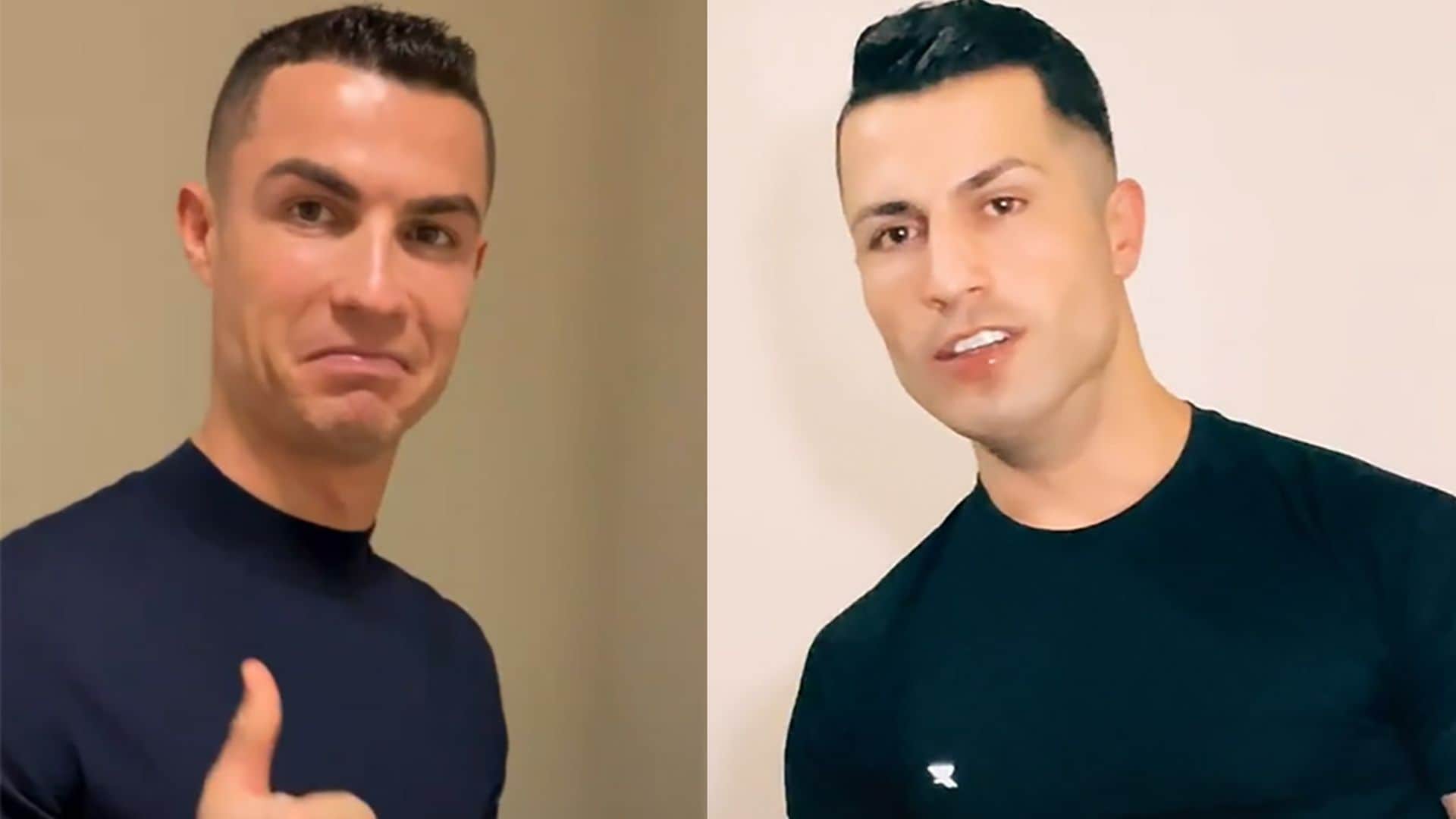 Conoce al doble de Cristiano Ronaldo que causa furor en TikTok