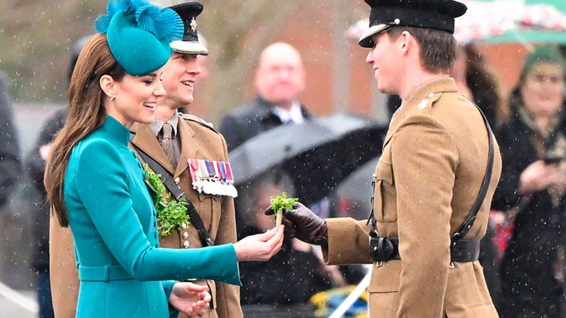 La princesa de Gales debuta en el día de San Patricio como coronel de la Guardia Irlandesa