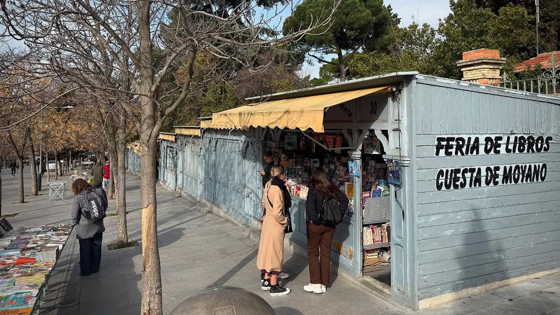 Centenario de la feria de libros Cuesta de Moyano en Madrid
