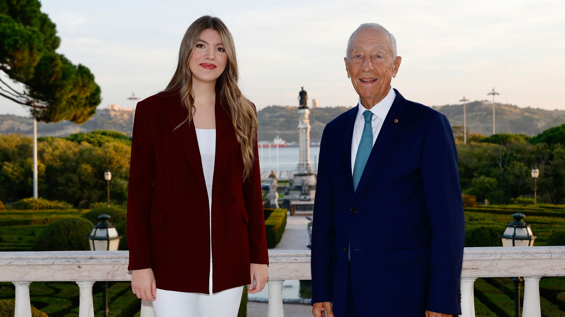 La infanta Sofía da un paso al frente y sigue los pasos de Leonor: encuentro histórico con el presidente de Portugal