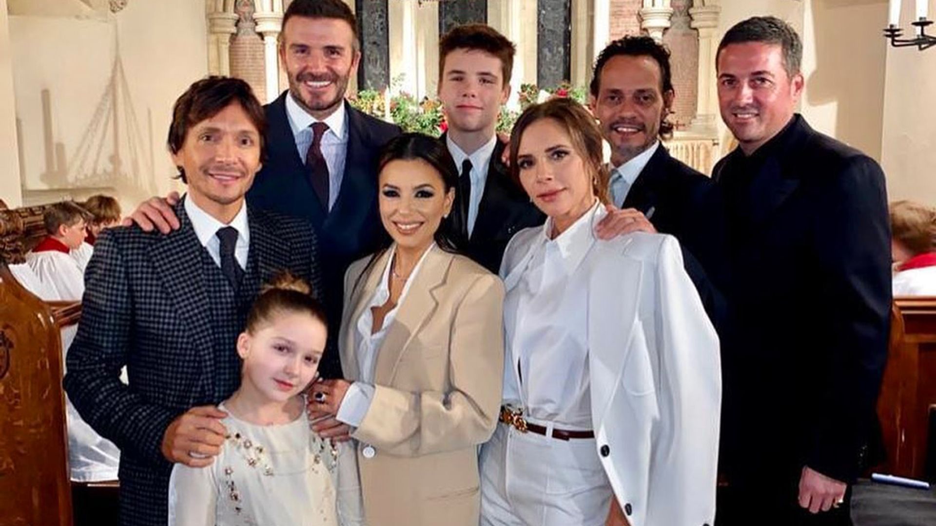 Del matrimonio Beckham a Alejandro Sanz, estos son los amigos de Marc Anthony y su prometida