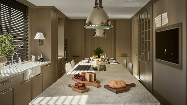 Una cocina que redefine el estilo clásico
