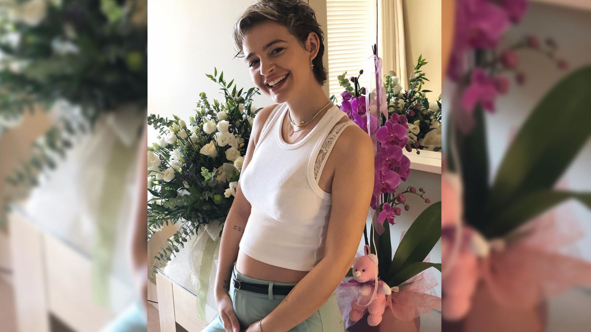 Laura Escanes comparte uno de los momentos más emocionantes de su embarazo