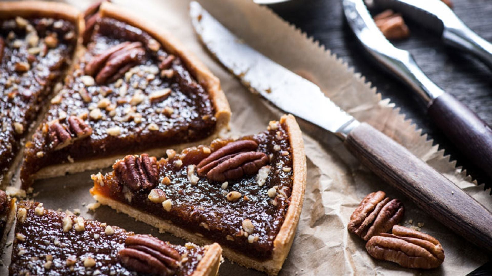 Pastel de nueces pecanas