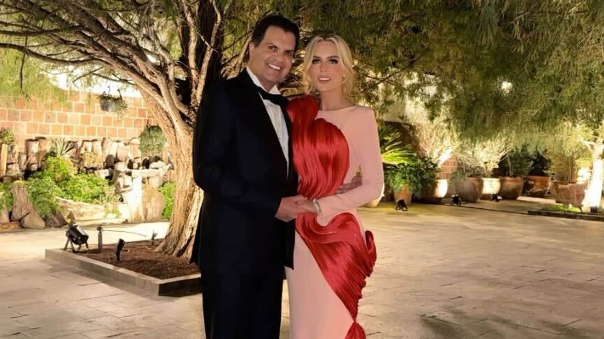 Tania Ruiz y su novio, Alejandro Baillères