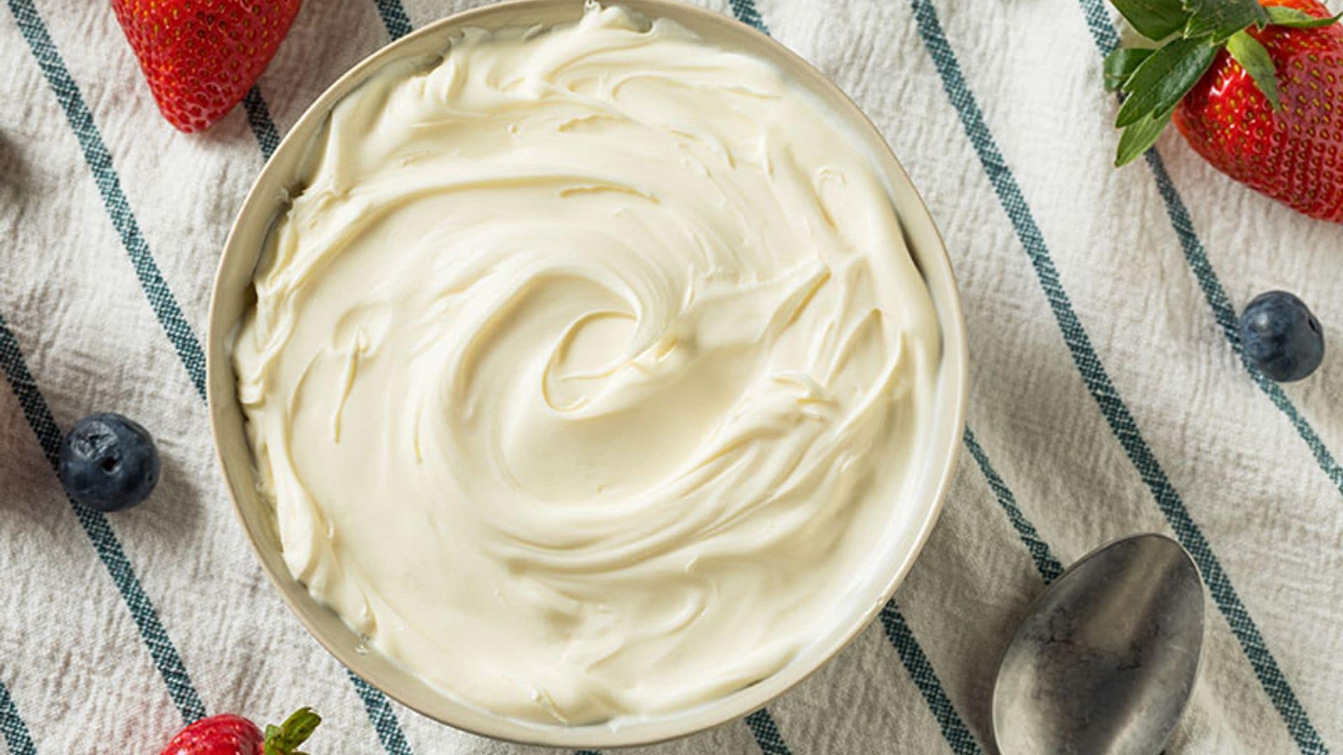 Cómo hacer crema mascarpone en casa con tan solo 2 ingredientes