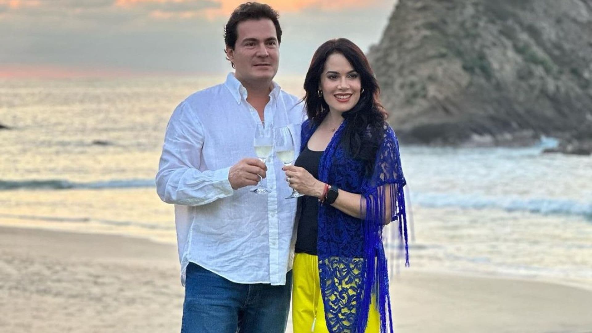 Enamorados, América Guinart y Álvaro Favier celebran seis meses de matrimonio
